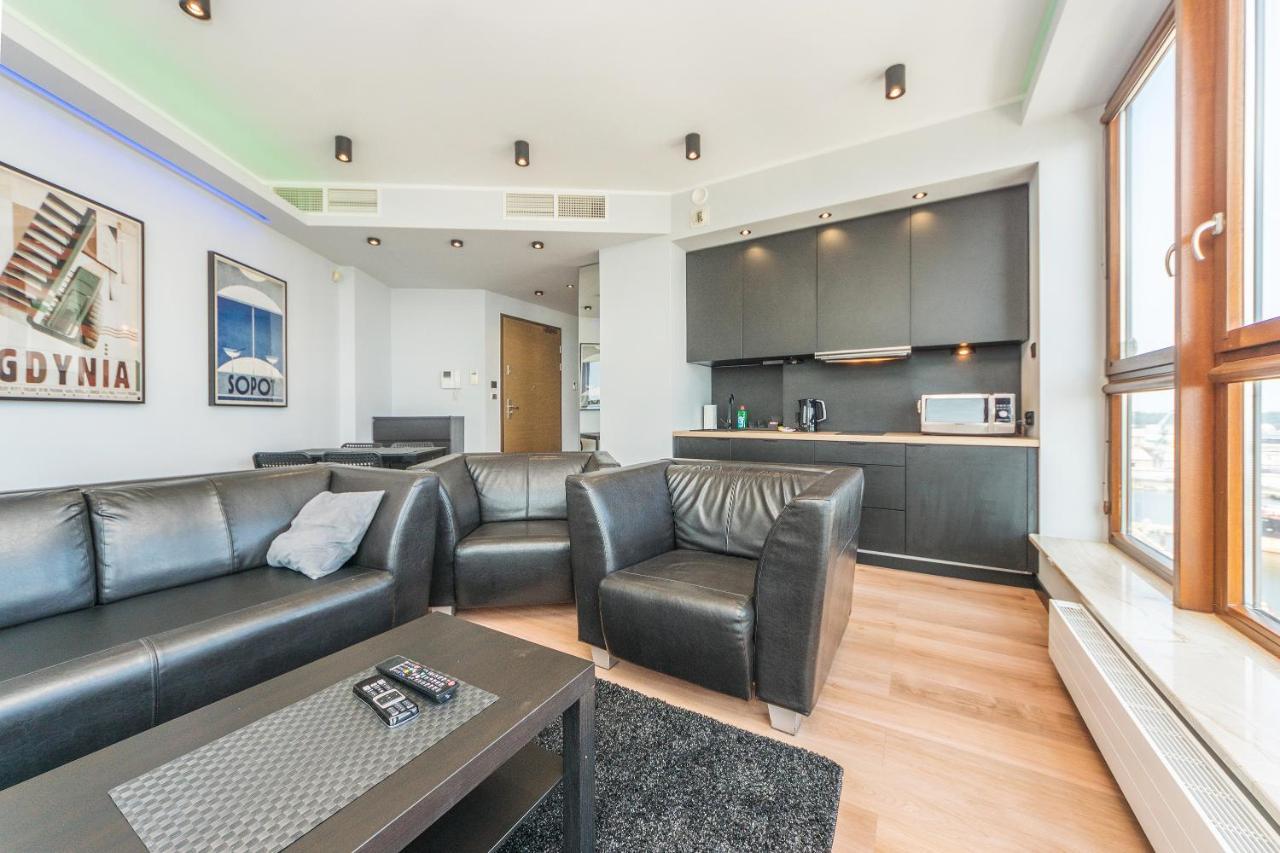 Dom & House - Apartamenty Sea Towers Gdynia Bagian luar foto