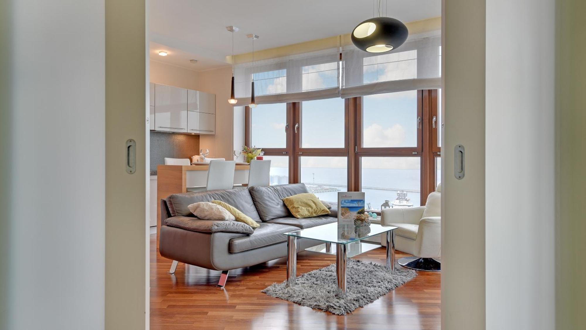 Dom & House - Apartamenty Sea Towers Gdynia Ruang foto